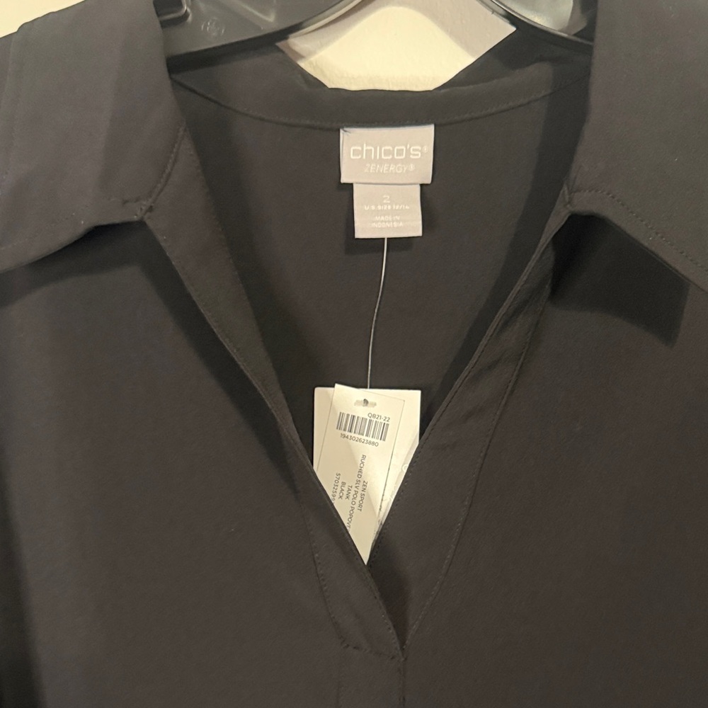 Chico's Elegant Black Top - Picture 5 of 8